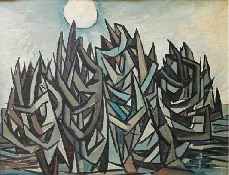 Sadequain MOON DANCE