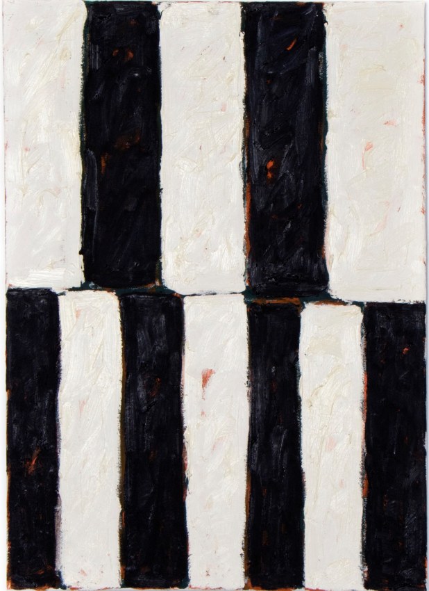 Mohamed Ahmed Ibrahim, Untitled 17,&nbsp;2017,&nbsp;Oil on canvas, 27.5 x 19.5 in