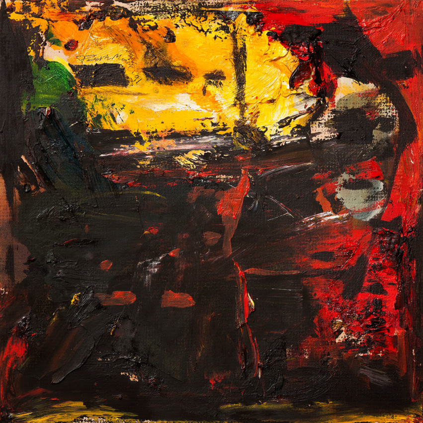 Paresh Maity Untitled (Yellow Skyline)