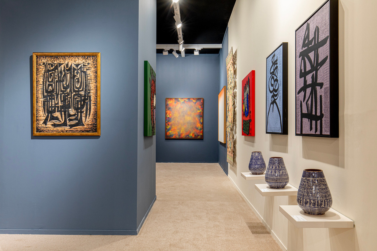 Photography by Gabriele Abbruzzese - Installation photograph of the art fair booth