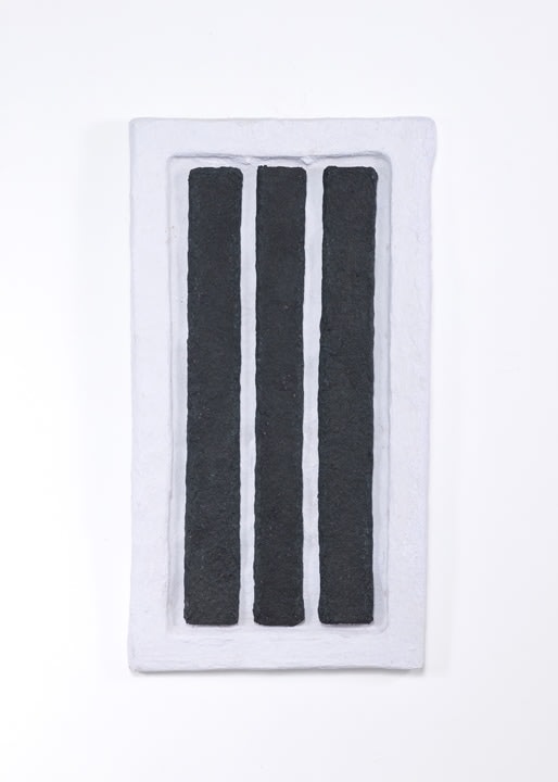 Mohamed Ahmed Ibrahim, Untitled 14,&nbsp;2015,&nbsp;Mixed media,&nbsp;42&nbsp;x 23 x 1.5&nbsp;in