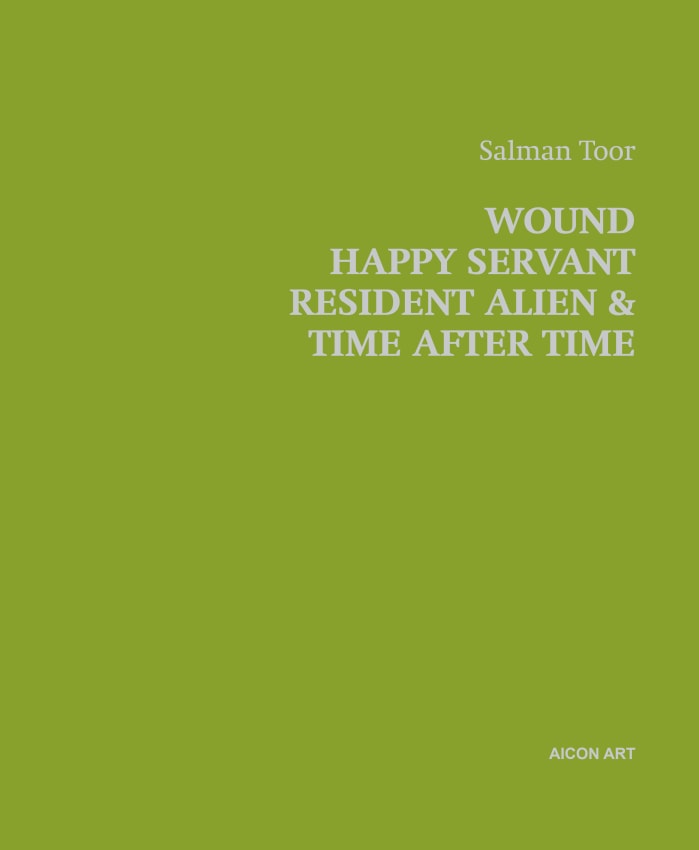 Cover page for Salman Toor Exhibition Catalogue