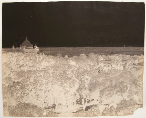 Right section, Taj Mahal panorama triptych