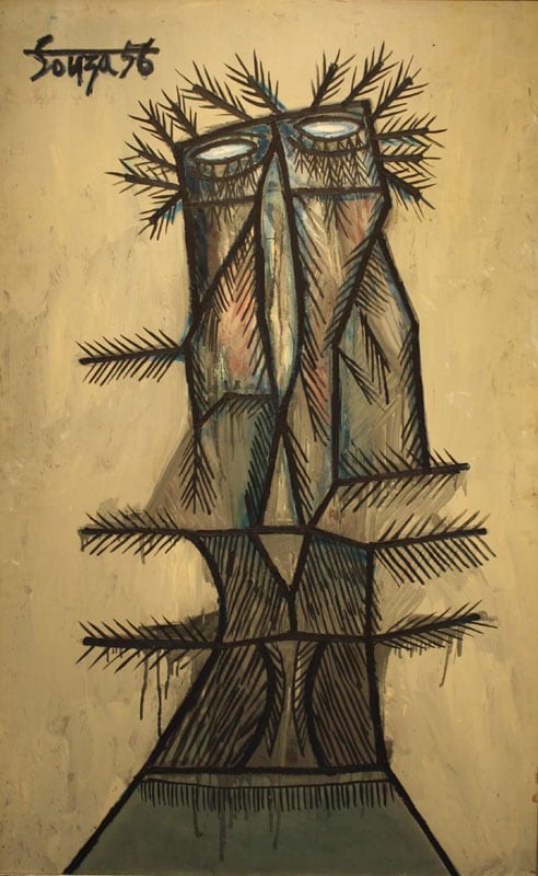 F.N. Souza CHRIST ON PALM SUNDAY