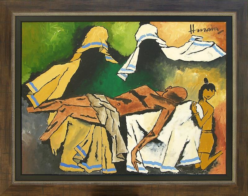 M.F. Husain MOTHER THERESA