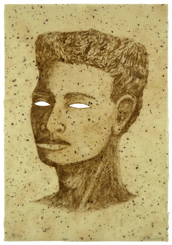 Alison Saar, Is You Is or Is You Ain&rsquo;t, 2017,&nbsp;Ed. 28/50,&nbsp;Intaglio, hand painted shellac,&nbsp;13 x 9 in (33.02 x 22.86 cm)