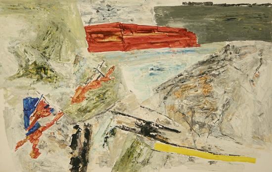 Ram Kumar ABSTRACT LANDSCAPE 5