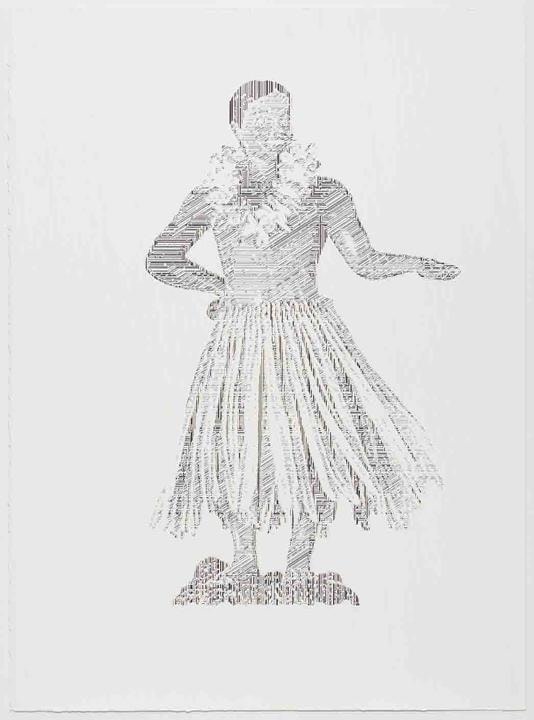 Ben Rak HULA BOY DANCING BOBBLE, PERCEIVE-CONCEIVE SERIES (Ed. of 11)