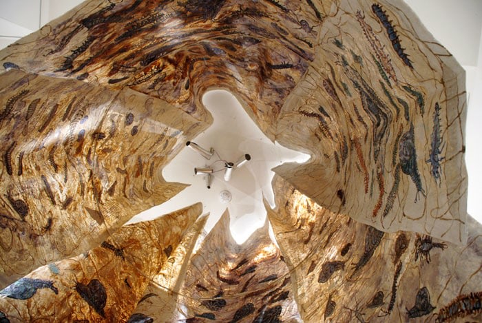 Jayashree Chakravarty UNTITLED A (SPHERE ALIEN) PAPER INSTALLATION - 6 Pieces