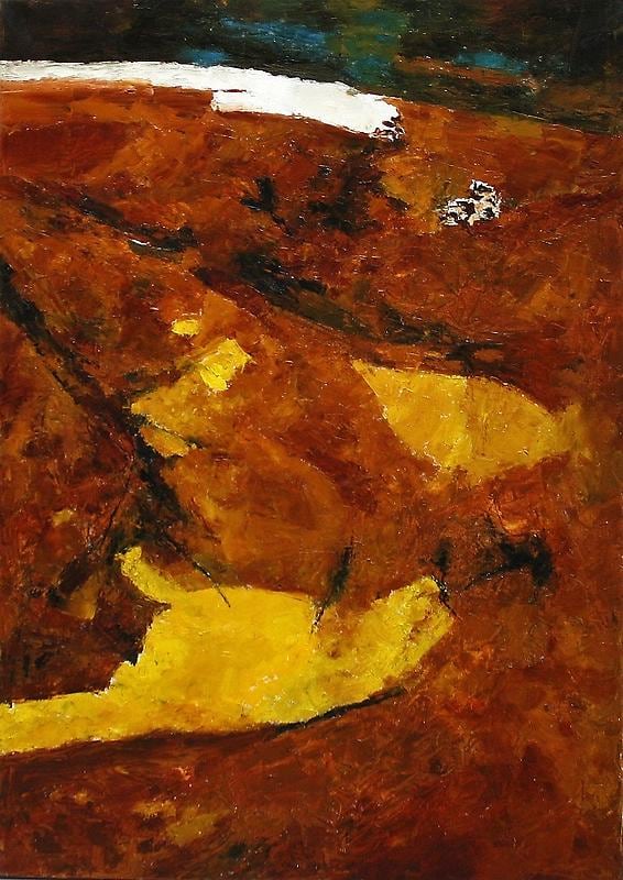 Ram Kumar UNTITLED ABSTRACT 2