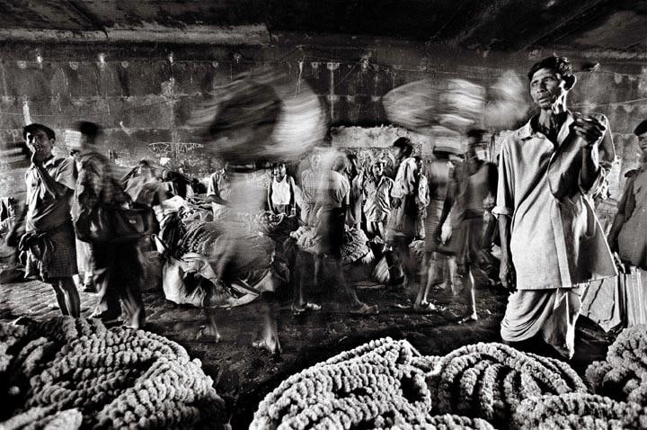 Raghu Rai FLOWER MARKET, KOLKATA