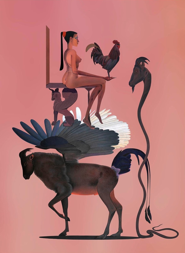 Surendran Nair,&nbsp;Alibis of the Cognates V, 2015, Digital inkjet print on archival paper, 30 x 22 in