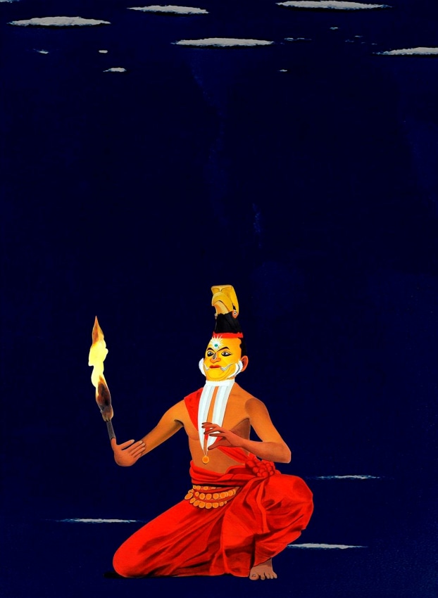 Surendran Nair,&nbsp;Alibis of the Cognates IV, 2015, Digital inkjet print on archival paper, 30 x 22 in