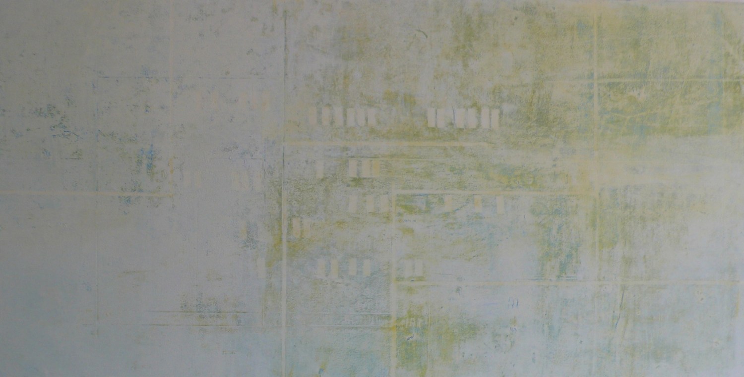 Sheetal Gattani, Untitled (3),&nbsp;​2012,&nbsp;Acrylic on canvas,&nbsp;36 x 72 in