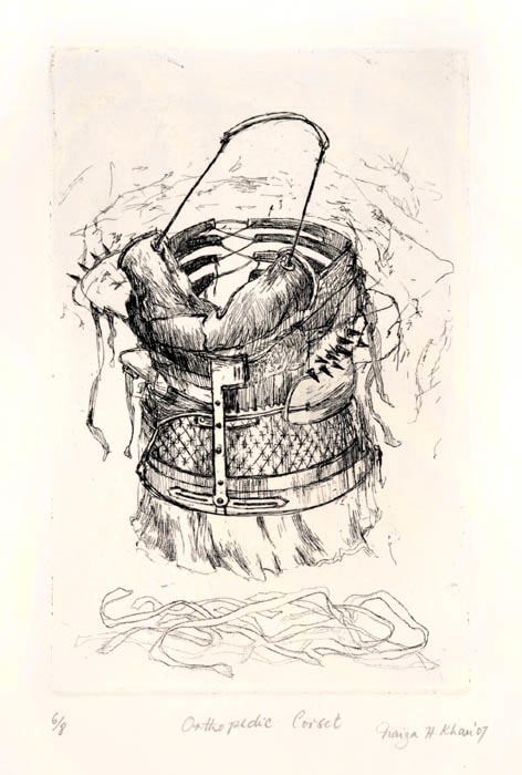 Naiza Khan Orthopaedic Corset 5/8 Edition Of 8, We Have 4 Available 5/8, 6/8, 7/8, 8/8