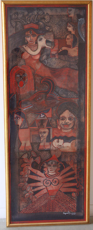 Jayasri Burman DIVINE MOTHER / RED