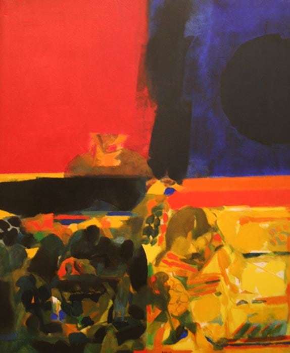 S.H. Raza LE QUARTRE HORIZON