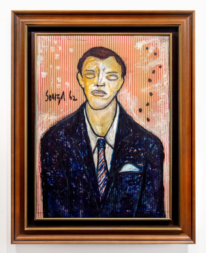 Portrait of a writer named Frank