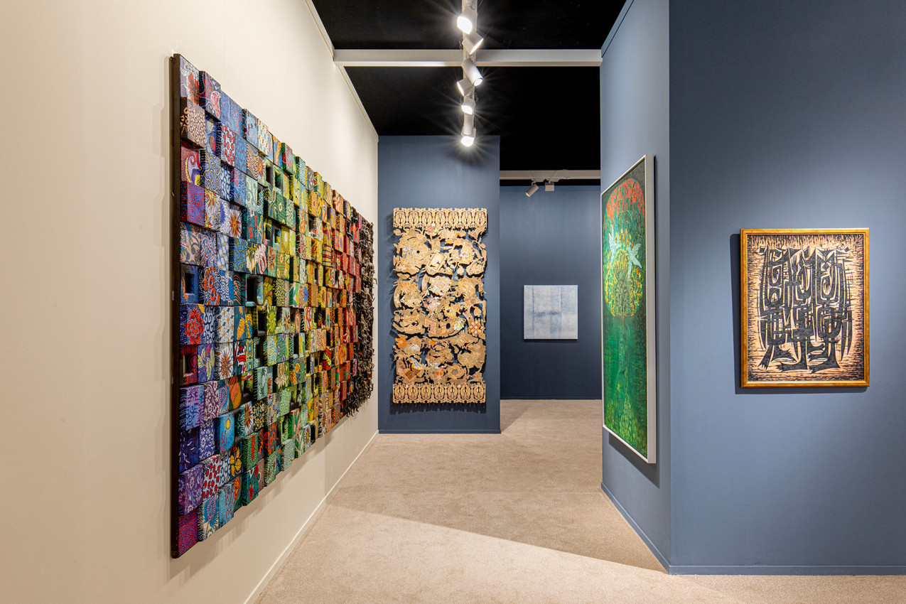 Photography by Gabriele Abbruzzese - Installation photograph of the art fair booth