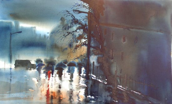 Paresh Maity RAIN IN LONDON