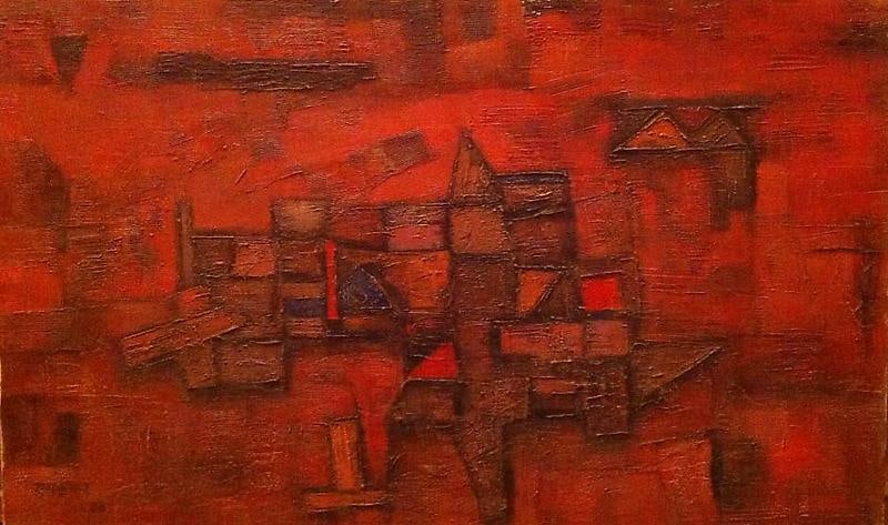 Ram Kumar UNTITLED (BENARES SERIES) 