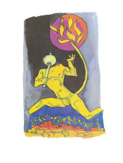 M F Husain