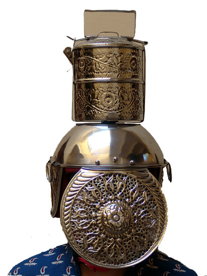 Adeela Suleman Helmet With Screen