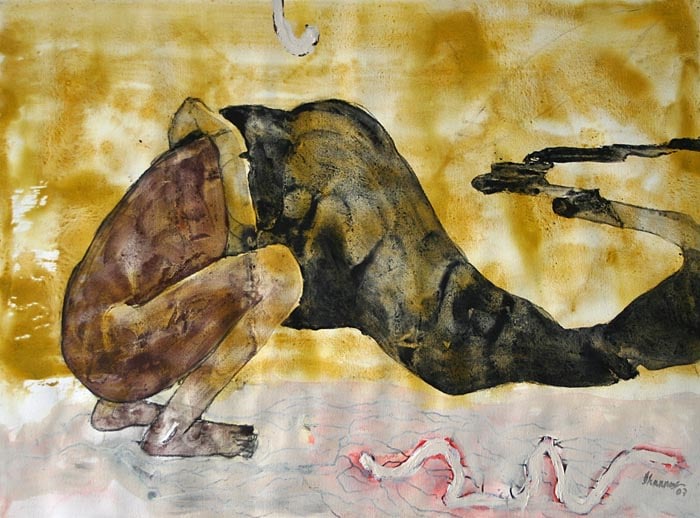 G.R. Iranna Untitled (Half Man)