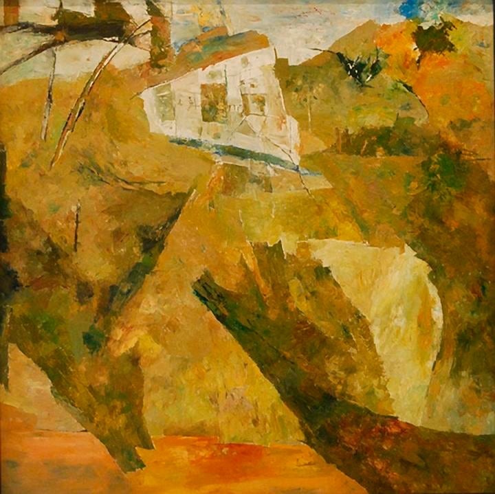 Ram Kumar UNTITLED LANDSCAPE (HOUSE)