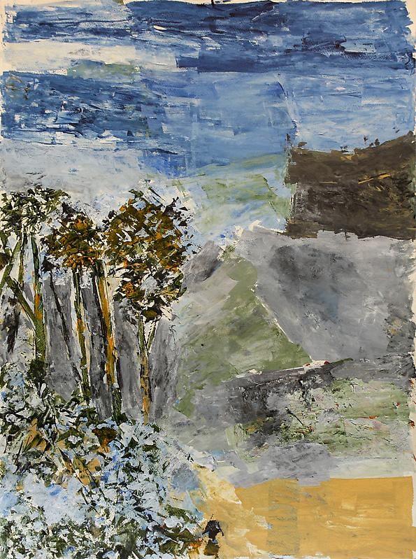 Ram Kumar UNTITLED LANDSCAPE 11 (LAND AND SKY)