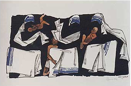 M F Husain