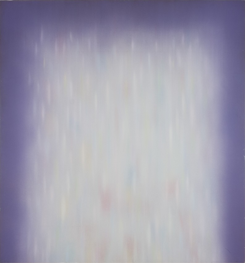 Natvar Bhavsar,&nbsp;AMBHI II,&nbsp;1983,&nbsp;Dry pigments with oil and acrylic mediums on canvas, 74 x 68.5 in