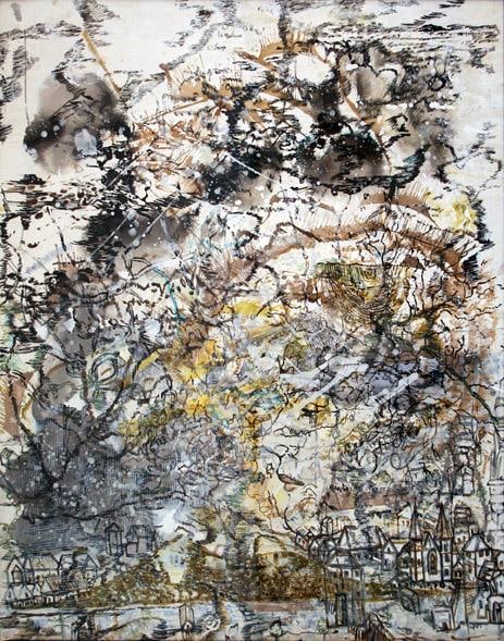 Jayashree Chakravarty UNTITLED (SMALL TOWN)