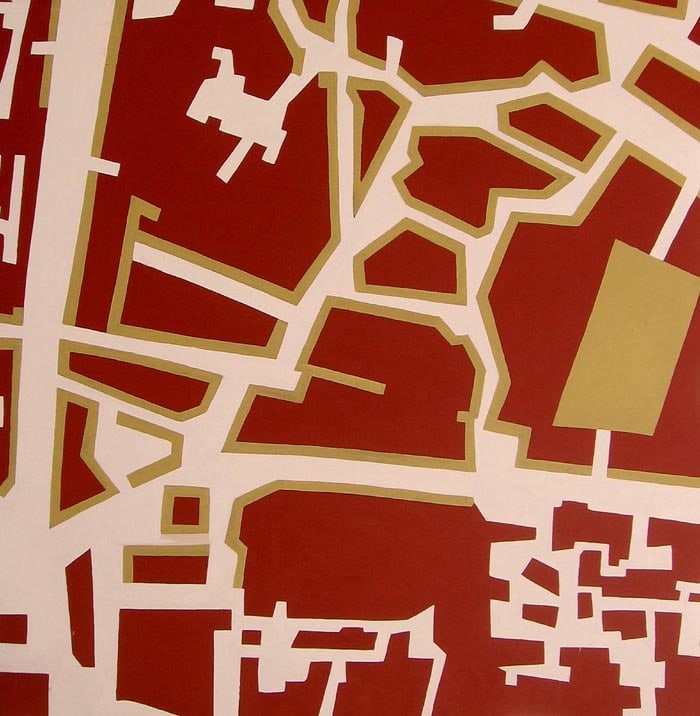 Devang Anglay Labyrinth 4 (Deep Red)