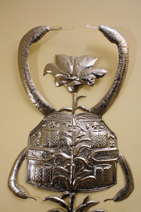 Adeela Suleman UNTITLED 1 (PEACOCKS WITH MISSILES) (Ed. of 3)