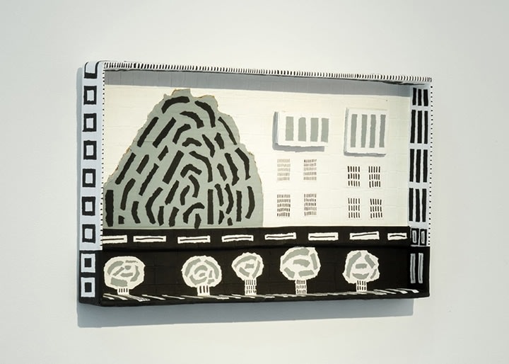 Mohamed Ahmed Ibrahim, Untitled 19,&nbsp;2015,&nbsp;Paper assemblage,&nbsp;11.5 x 14.5 in