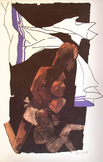 M F Husain