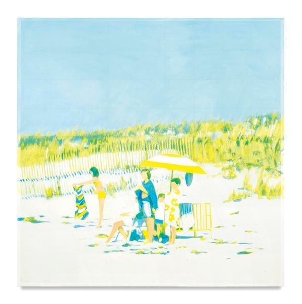 The Dunes, 2016, Mixed media oil on canvas, 63 x 63 inches, 160 x 160 cm, AMY#28899