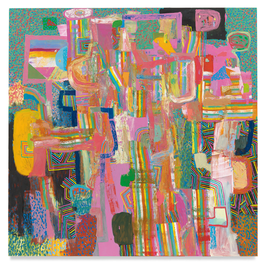 Mother of Bad Ideas, 2021, Oil on canvas, 72 x 72 inches, 182.9 x 182.9 cm, MMG#33162