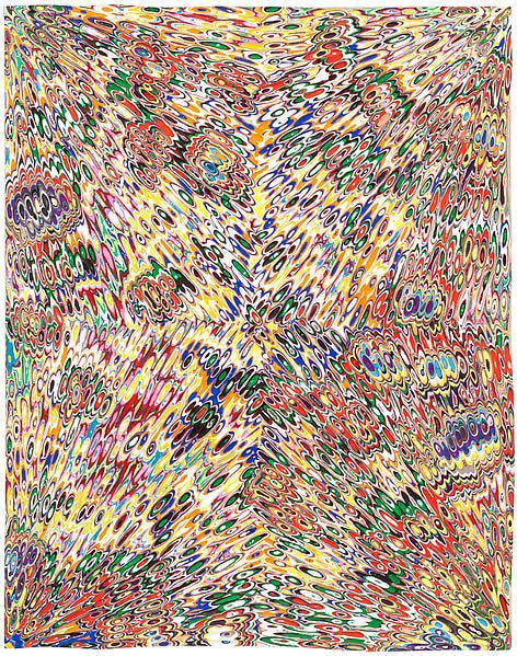 &quot;Untitled #4,&quot; 2013, Acrylic on wood panel, 14 x 11 inches, 35.6 x 27.9 cm, A/Y#20960