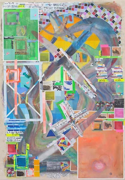 archescape, 2014, Acrylic on canvas, 65 x 45 1/4 inches, 165.1 x 114.9 cm, A/Y#21656