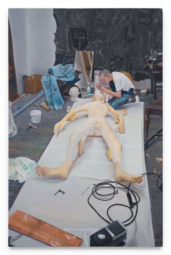 1993, 2021, Oil on panel, 12 1/8 x 7 3/4 inches, 30.8 x 19.7 cm, MMG#37616