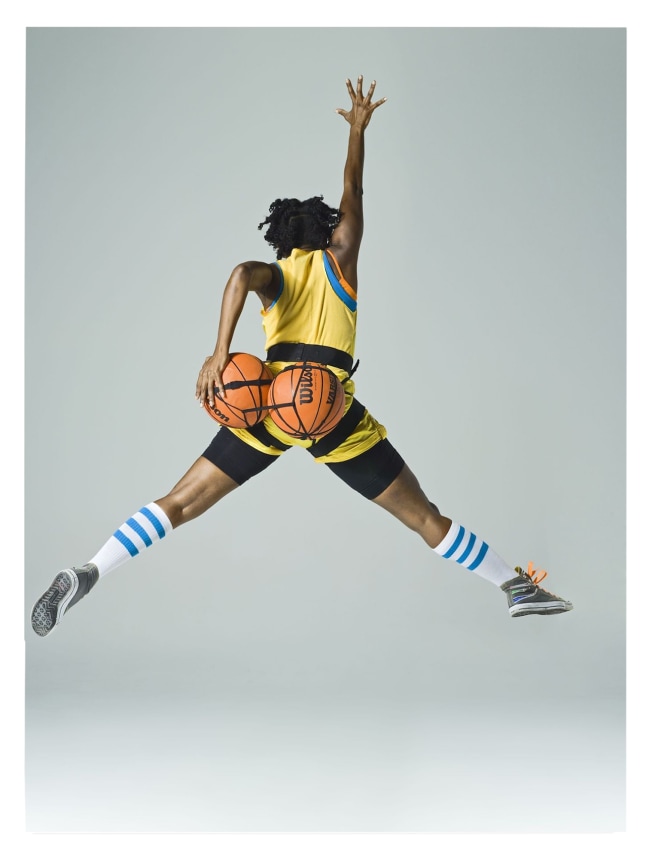 Holly Bass, NWBA #1 (Jordan), 2012, Archival pigment print on photo paper, 39 x 27 inches, 99.1 x 68.6 cm, Edition 4 of 7, MMG#33330.4