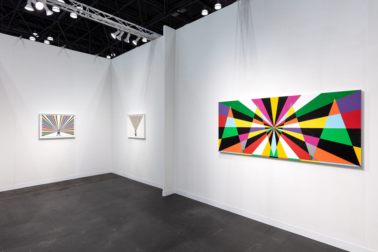 New York, NY: Miles McEnery Gallery at The Armory Show, &lsquo;Recognition and Response: Rico Gatson and David Huffman.&rsquo; 9 - 12 September 2021&nbsp;Image: Silvia Ros. Courtesy of the artist and Miles McEnery Gallery, New York, NY