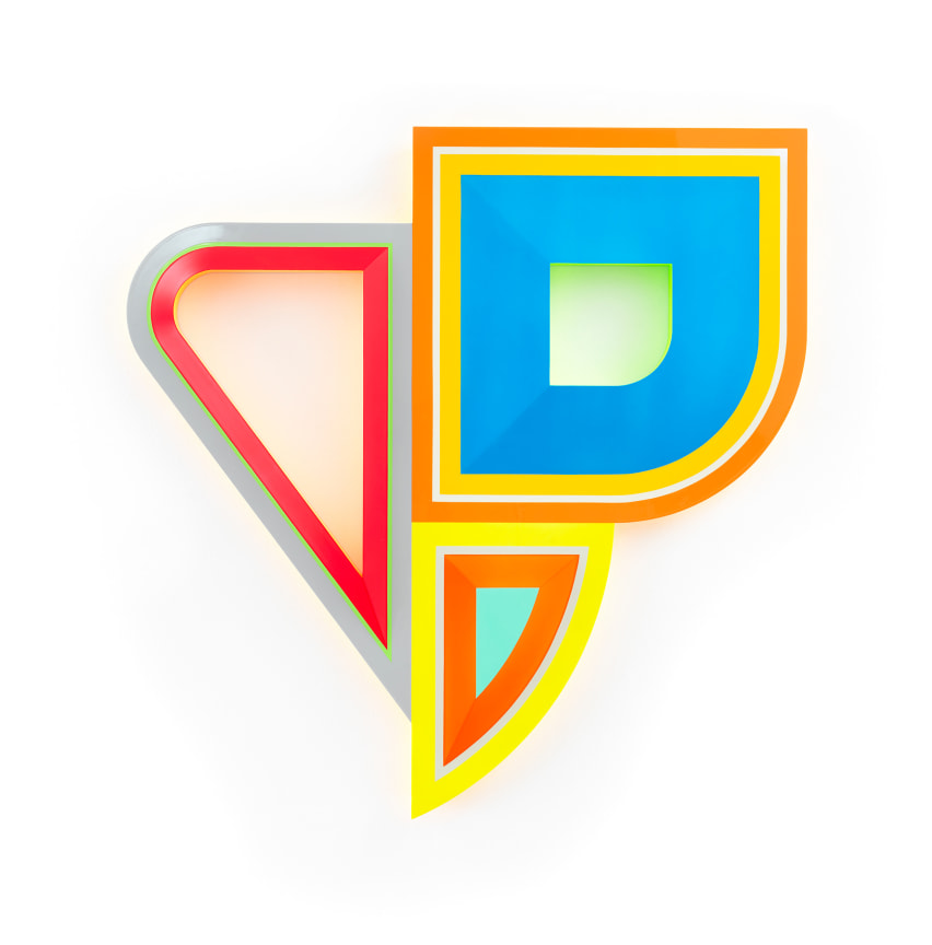 Polypharmacy: Peace, Self-Sufficiency, Joy, 2024,, Urethane paint on wood, 43 x 42 inches, 109.2 x 106.7 cm,&nbsp;MMG#36510