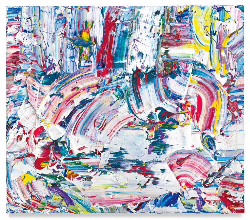 Funnel Cake, 2021, Acrylic on canvas, 40 x 46 inches, 101.6 x 116.8 cm, MMG#33683