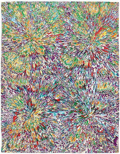 &quot;Untitled #5,&quot; 2013, Acrylic on wood panel, 14 x 11 inches, 35.6 x 27.9 cm, A/Y#20976