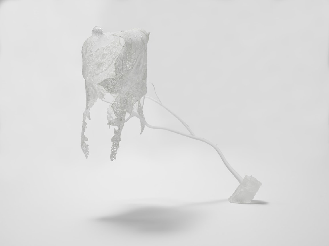 Autumn, 2018,&nbsp;Powdered egg shell and resin,&nbsp;, 13.5 x 13.5 x 9 inches,&nbsp;34.3 x 34.3 x 22.9 cm,&nbsp;MMG#30135