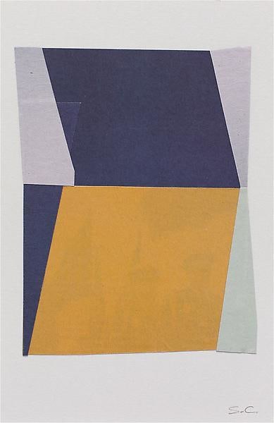 035 (like arson), 2012-13, NYT newsprint collage, 7 5/8 x 5 inches, 19.4 x 12.7 cm, A/Y#21098