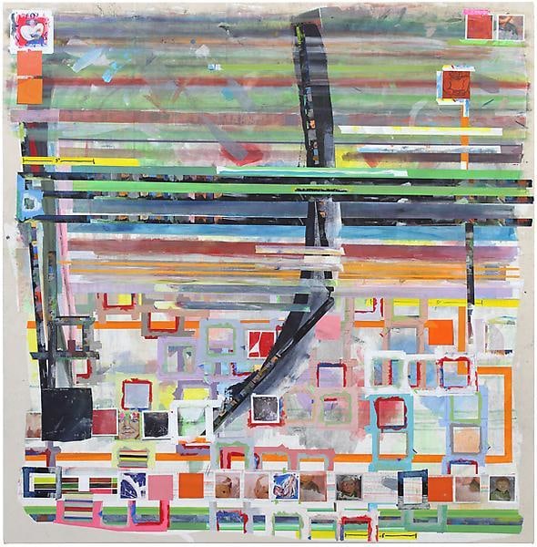 matisseasirwinorange, 2014, Acrylic on canvas, 68 x 67 inches, 172.7 x 170.2 cm, A/Y#21480